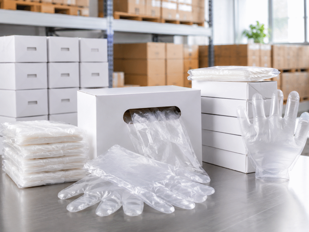 Polythene gloves manufacturer in Pakistan, pe gloves manufacturer in lahore